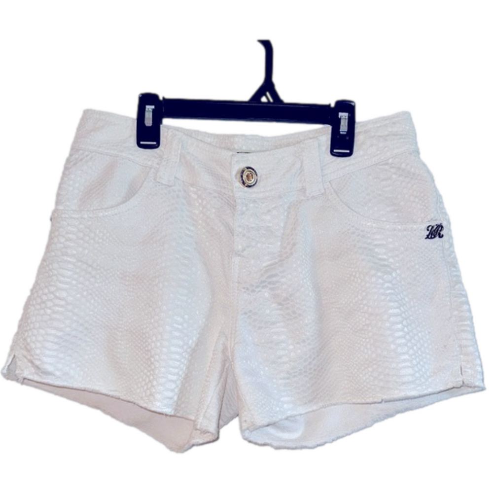 Women’s Morena Rosa Brand Snake Skin Textured Shorts Size US 24